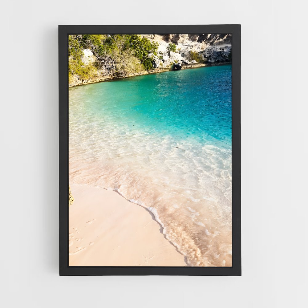 Poster Plongée à Deans Blue Hole – affiche Plongée en apnée (vue 2)